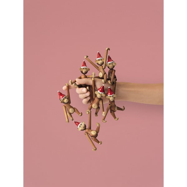 Статуетка от масивна дървесина Тик Monkey - Kay Bojesen Denmark-image-2