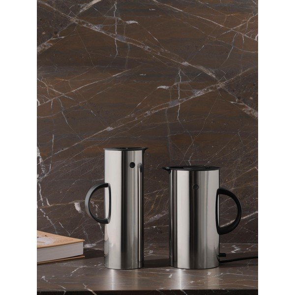Пластмасова електрическа кана в сребрист цвят 1,5 l EM77 – Stelton-image-3