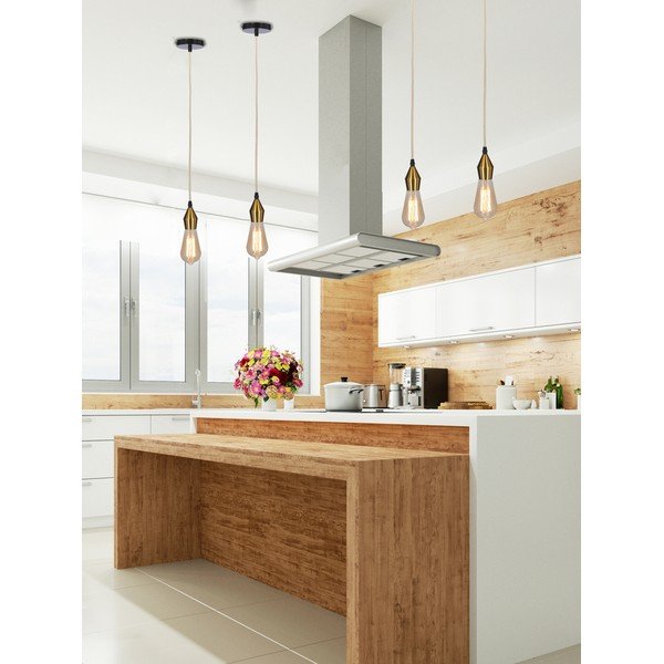 Метална висяща лампа в златист цвят - Candellux Lighting-image-2