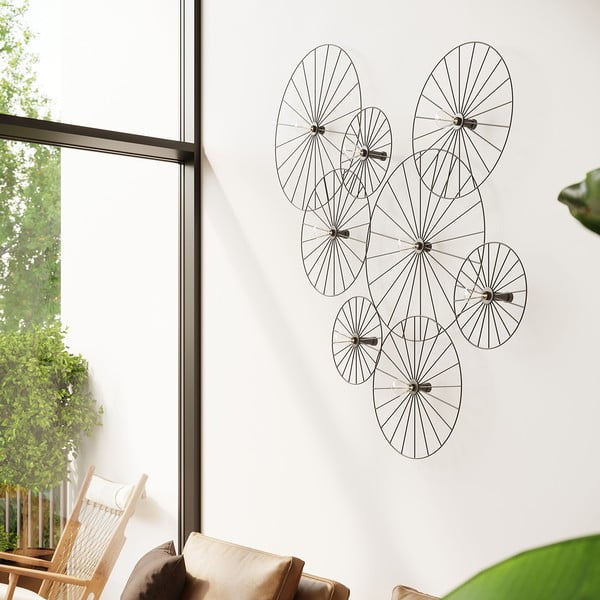 Черна лампа за таван ø 30 cm Soho - Sollux-image-1