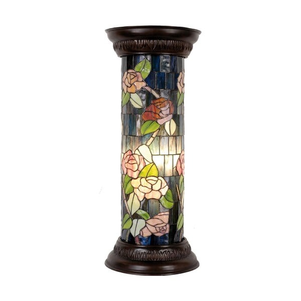 Tiffany stojací lampa Zuil, 78 cm