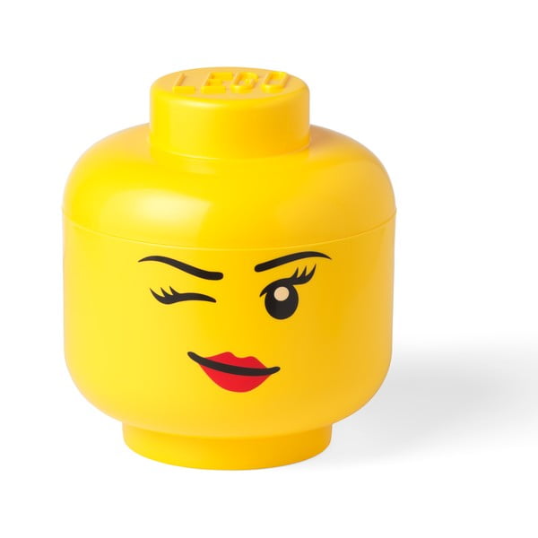 Жълта кутия за съхранение Winky, ⌀ 24,2 cm - LEGO®