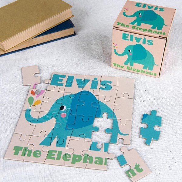 Пъзел от 24 части Слонът Елвис Elvis the Elephant - Rex London-image-1