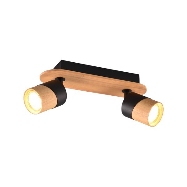 Кафява лампа за таван ø 6 cm Aruni - Trio-image-3