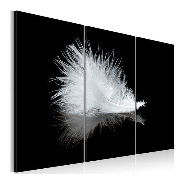 Vícedílný obraz na plátně Artgeist Feather, 120 x 80 cm