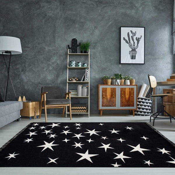 Двустранен килим, подходящ за пране Kate Louise Doube Sided Rug Milkyway, 120 x 180 cm-image-4