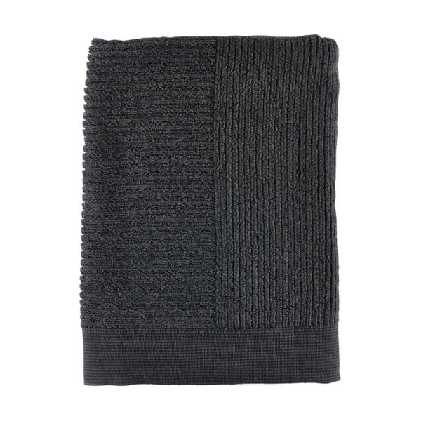 Черна хавлиена кърпа Simple, 70 x 140 cm - Zone