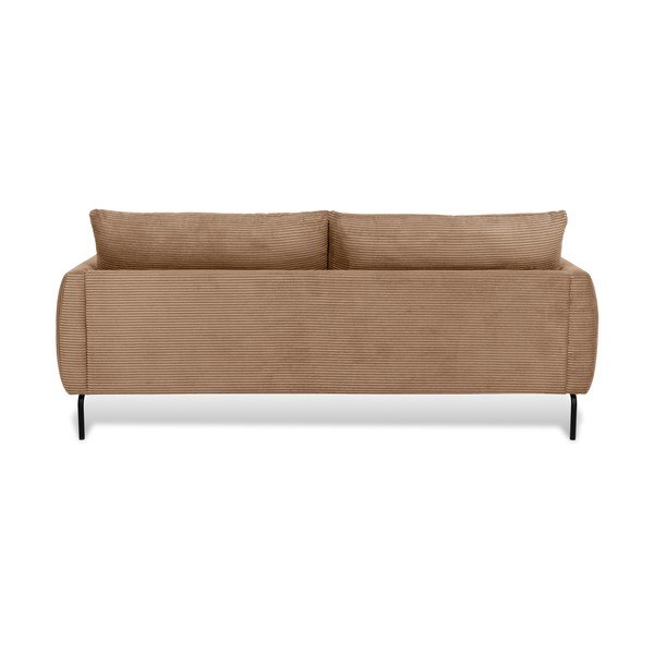 Светлокафяв диван от рипсено кадифе 212 cm Venray – Scandic-image-2