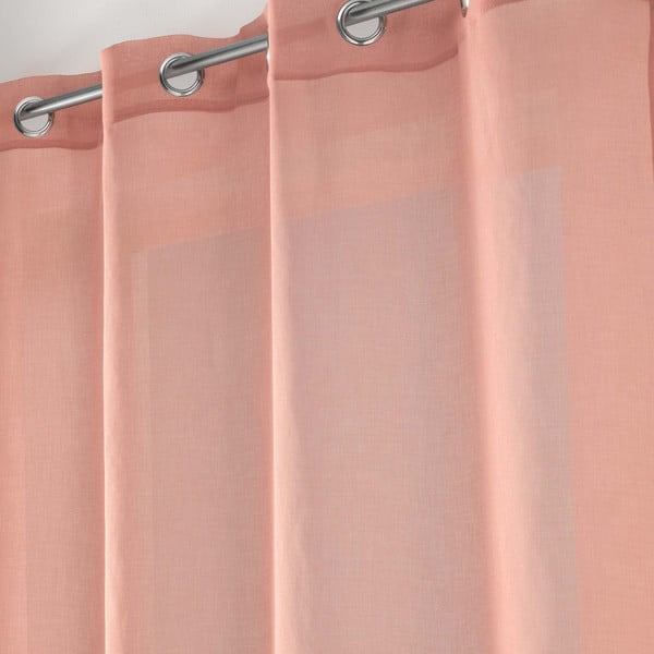 Розова завеса 140x280 cm Sandra – douceur d'intérieur-image-1