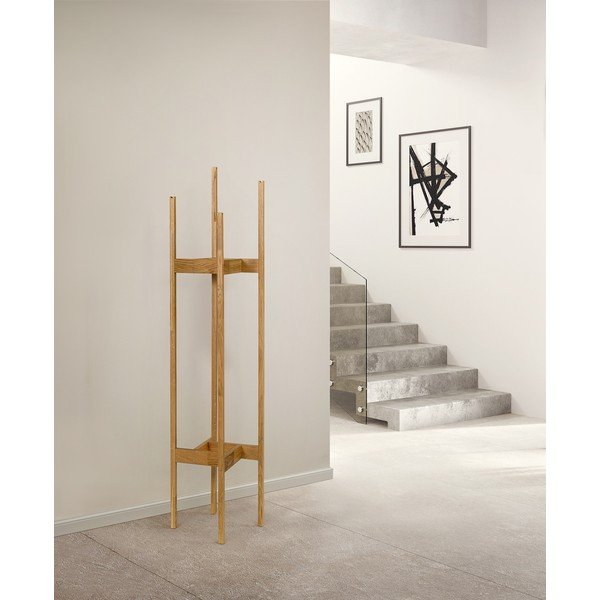 Закачалка за дрехи, изработена от масивен дъб Hilbert - Woodman-image-1