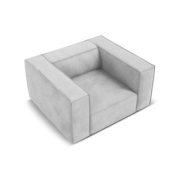 Светлосиво кресло Madame - Windsor & Co Sofas-image-3