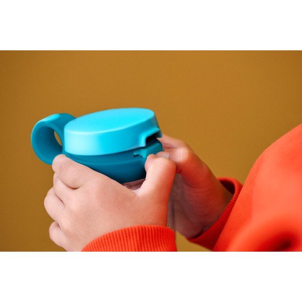 Розов/в сребрист цвят метален детски термос 500 ml Campus – Mepal-image-1