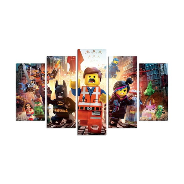 Рисуване с 5 части Lego - Wallity