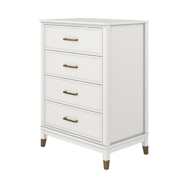 Бял скрин , 75 x 106 cm Westerleigh - CosmoLiving by Cosmopolitan-image-3