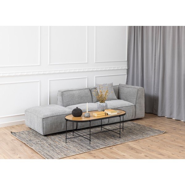 Светлосив модулен стол за отдих, ляв ъгъл Fairfield - Bonami Selection-image-1