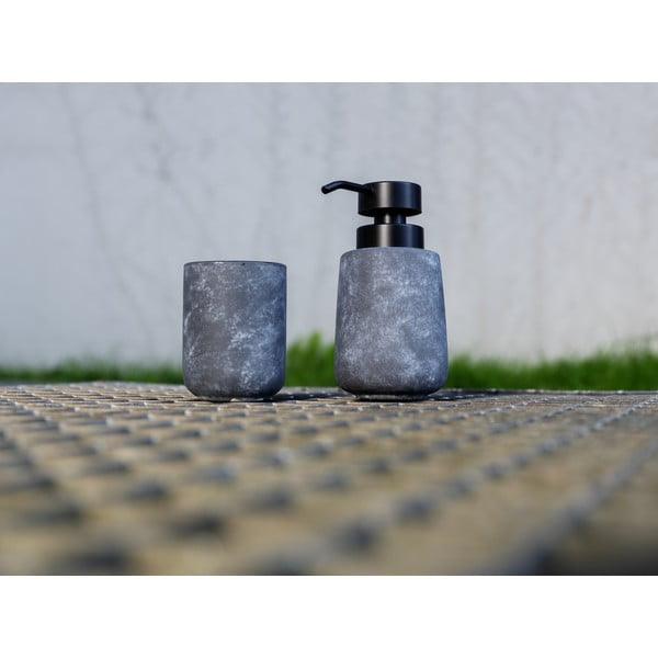 Сив керамичен диспенсер за сапун 400 ml Sacile – Wenko-image-1