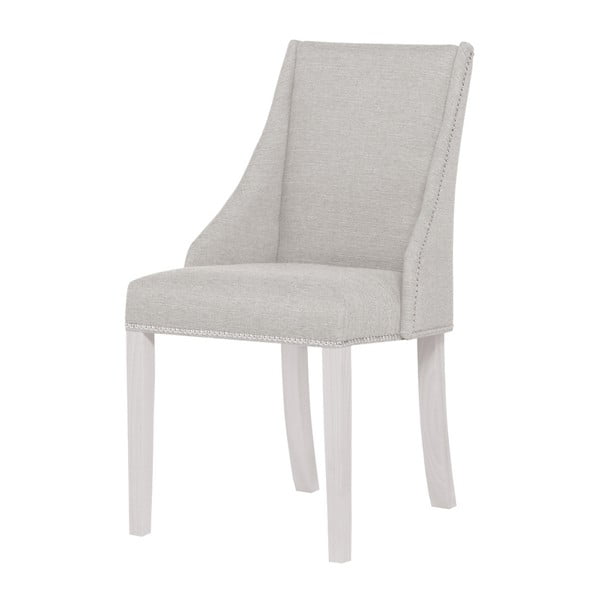 Krémová židle s bílými nohami Ted Lapidus Maison Patchouli