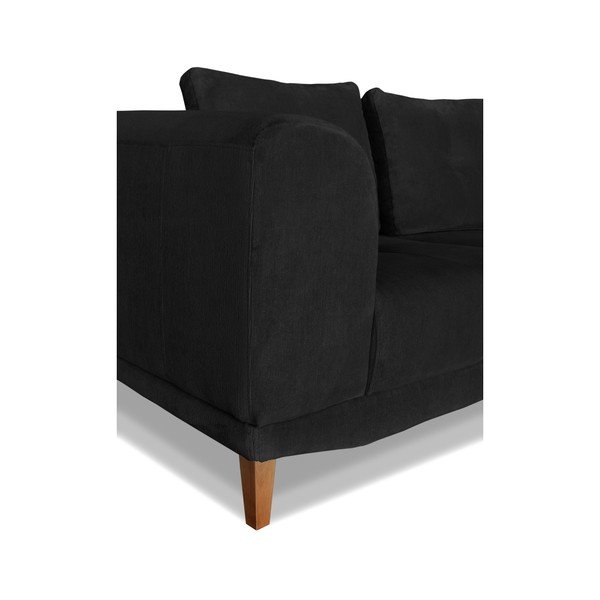 Černá trojmístná pohovka Windsor & Co. Sofas Sigma-image-3