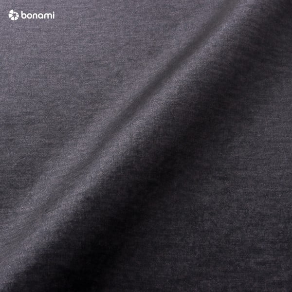 Тъмносив пуф с кадифена тапицерия Astre - Windsor & Co Sofas-image-1