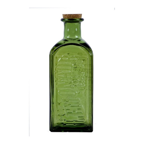 Zelená lahev s korkovým uzávěrem Ego Decor, 2 l