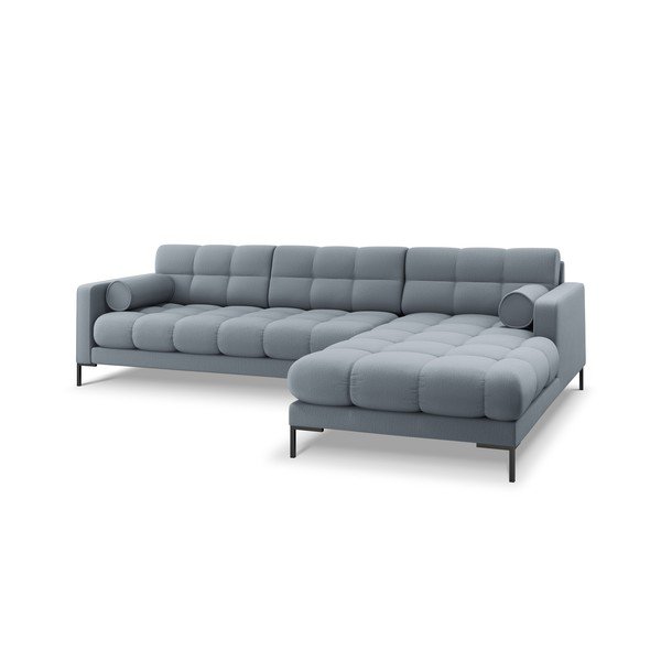 Светлосин ъглов диван , десен ъгъл Bali - Cosmopolitan Design-image-3