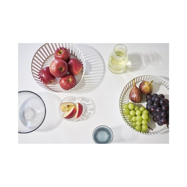 Бяла купа за плодове , ⌀ 21,5 cm Tower - YAMAZAKI-image-3