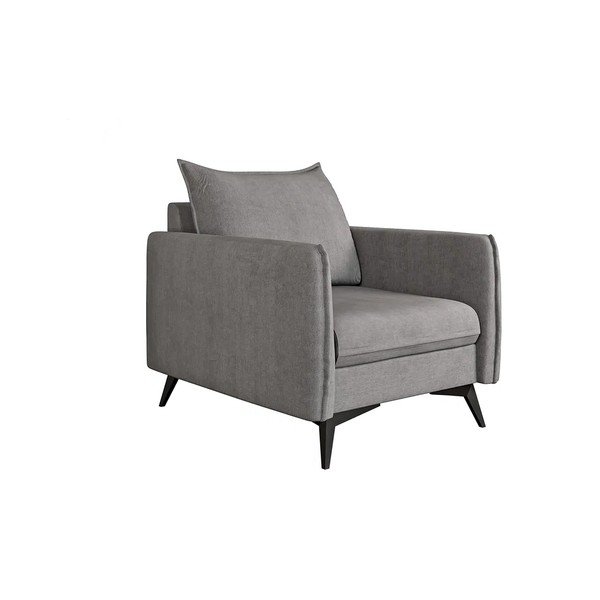 Сиво кресло Juli Bis – Ropez