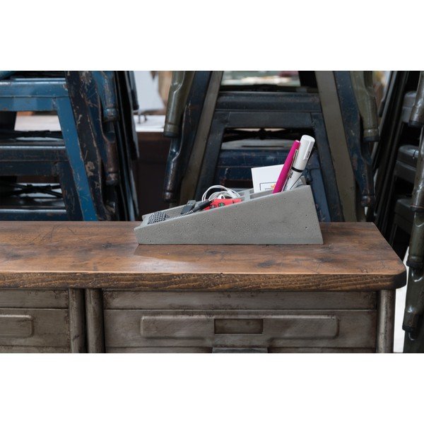 Бетонен органайзер за бюро Blockwork - Lyon Béton-image-1