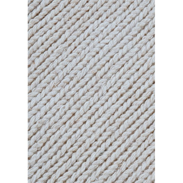 Бяла ръчно изработена вълнена пътека 80x200 cm Francois – Villeroy&Boch-image-4