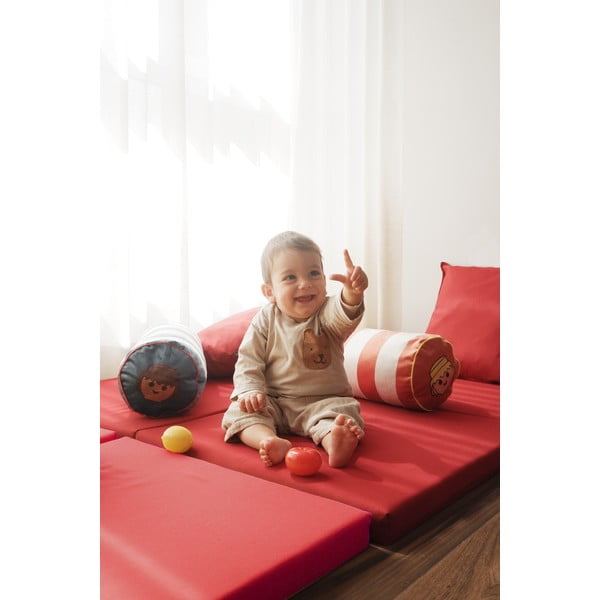 Кадифена детска възглавница Stripes – Playmobil-image-4