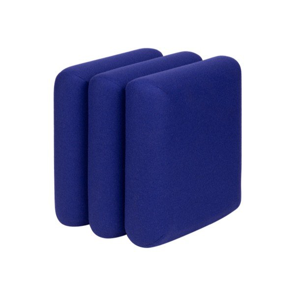 Синя вълнена табуретка Radd – noo.ma