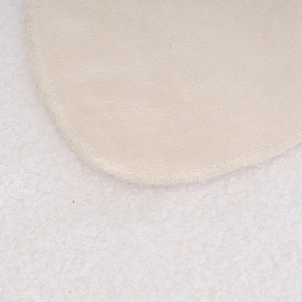 Бяла синтетична кожа 60x90 cm Sherpa – Casa Selección-image-1