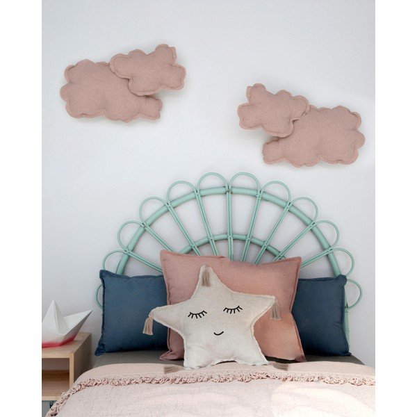 Розова декоративна възглавница Облак - Little Nice Things-image-1