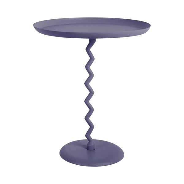 Метална кръгла странична масичка ø 44 cm Zig Zag – Leitmotiv