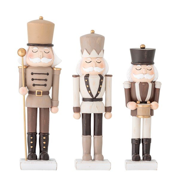 Коледни фигурки в комплект 3 бр. от полирезин (височина 27 cm) Darryl – Bloomingville