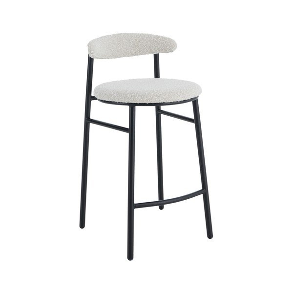 Кремав тапициран бар стол (височина на седалката 67 cm) Bloggny – Ellos Home