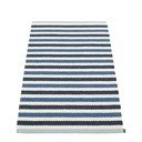 Син и кремав килим за открито и закрито 70x120 cm Teo Denim – Pappelina