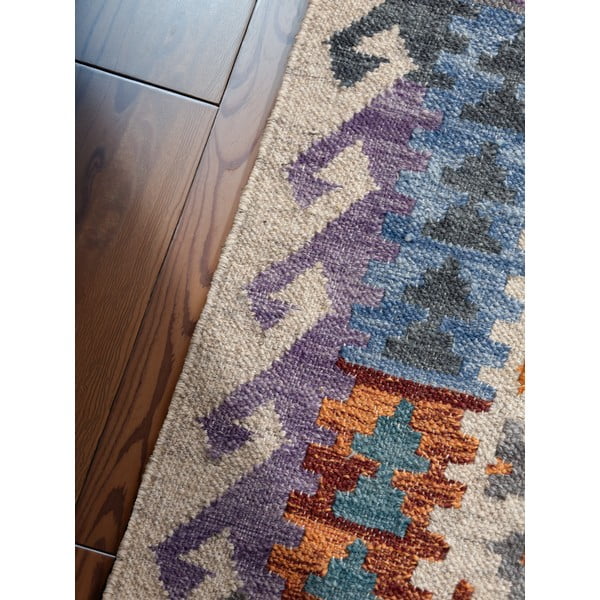 Двустранен ръчно изработен вълнен килим 120x170 cm Kamal Oasis – Nouristan-image-4