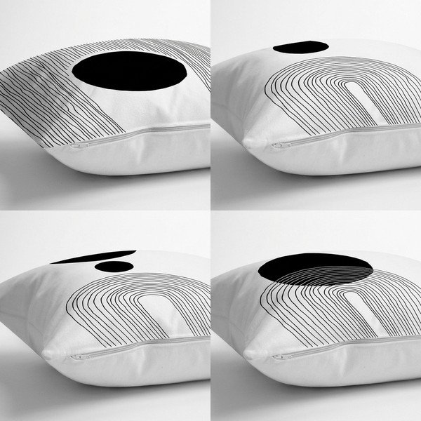 Калъфки за възглавници в комплект 4 бр. 43x43 cm Simple Arch – Minimalist Cushion Covers-image-1