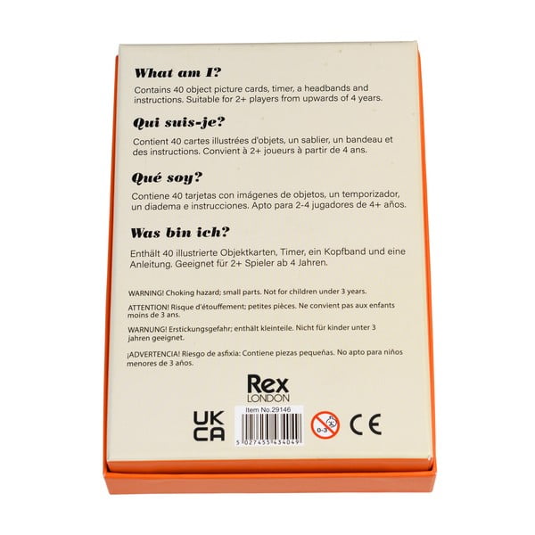 Социална игра "Кой съм аз?" What am I? - Rex London-image-4