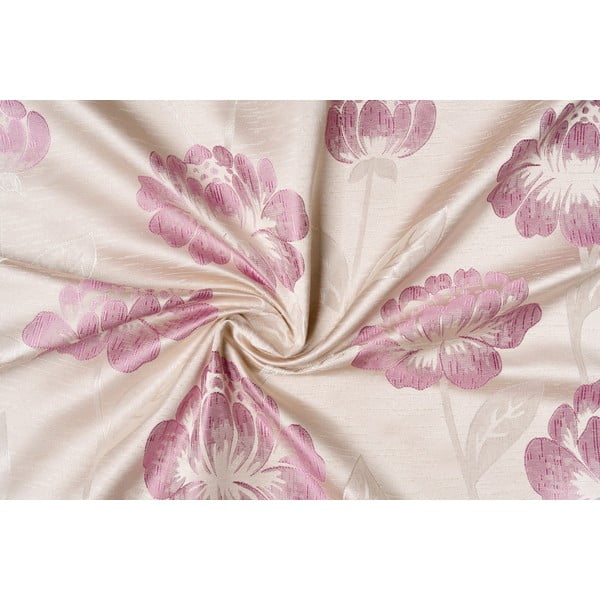 Бежова завеса 140x245 cm Izolde - Mendola Fabrics-image-3