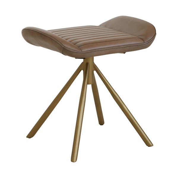 Сива кожена табуретка Buffalo – Premier Housewares