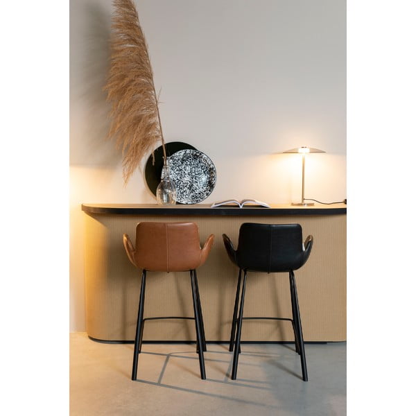 Кафяви бар столове в цвят коняк в комплект от 2 броя 91,5 cm Brit - Zuiver-image-1