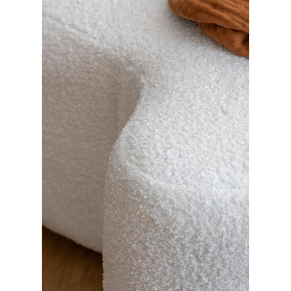 Бяла табуретка от плат букле Miuf - Miuform-image-4