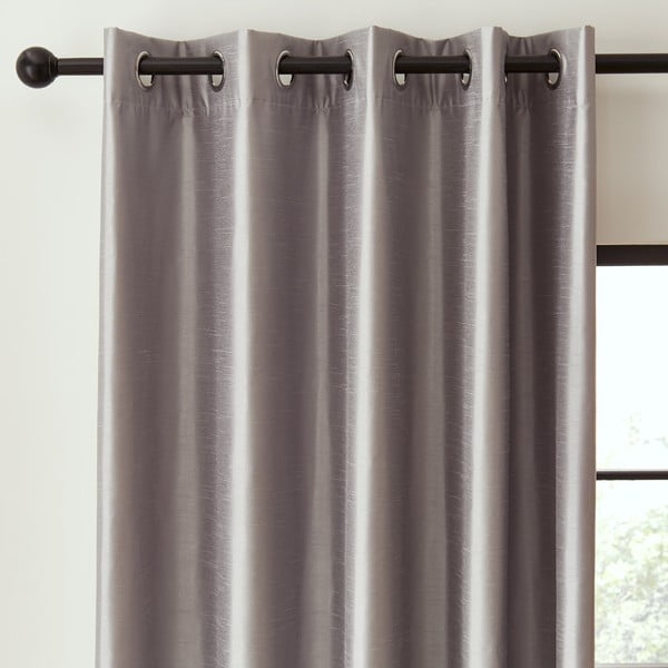 Затъмняващи завеси в сиво-сребристо в комплект от 2 броя 168x229 cm - Catherine Lansfield