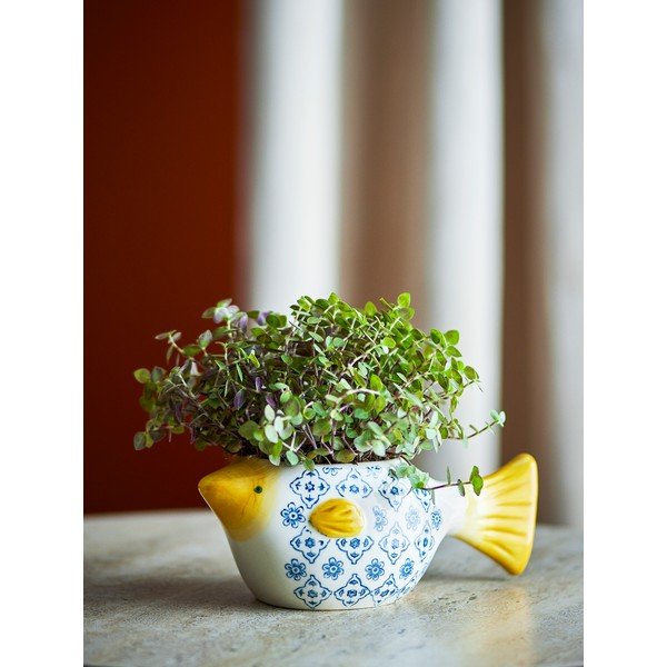 Глинено покритие за кашпа Wrenna – Bloomingville-image-1