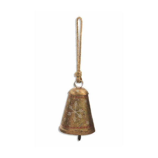 Коледна висяща декорация Bell Campana Oro Decorata Grande - Villa d'Este