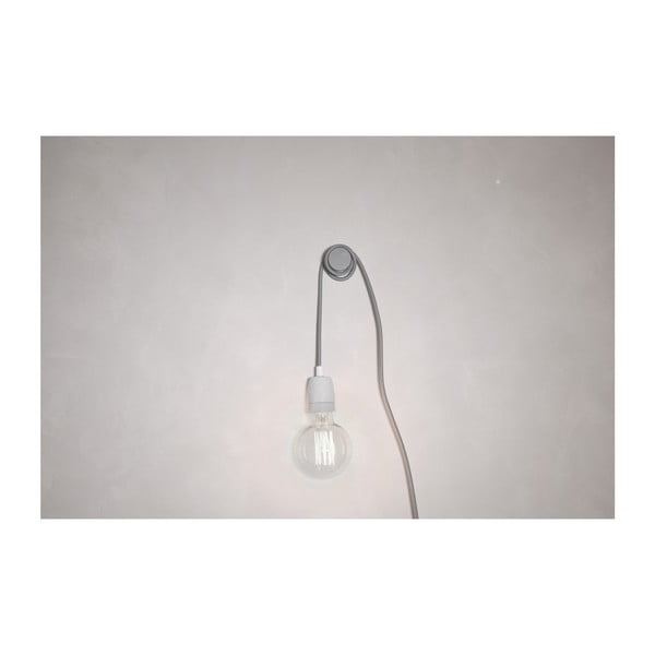 Сив кабел за таванно осветление с гнездо G Rose - Filament Style