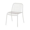 Светлосив градински стол метален Yua Wire – Blomus