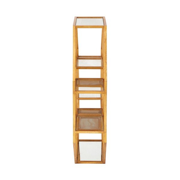 На няколко нива метален стенен рафт в естествен цвят 92 cm Zariah – Premier Housewares-image-4